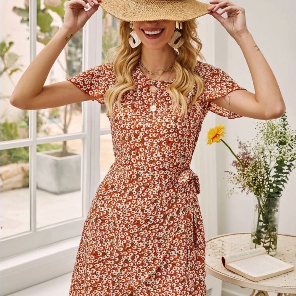 SHEIN floral dress